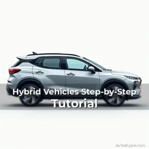 Artistic representation for Hybrid Vehicles Step-by-Step Tutorial